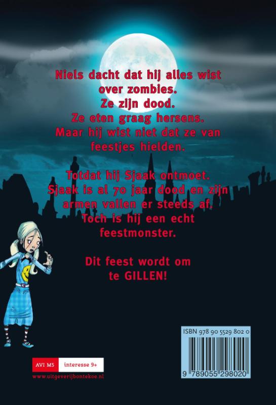 Achterkant van Zombie!