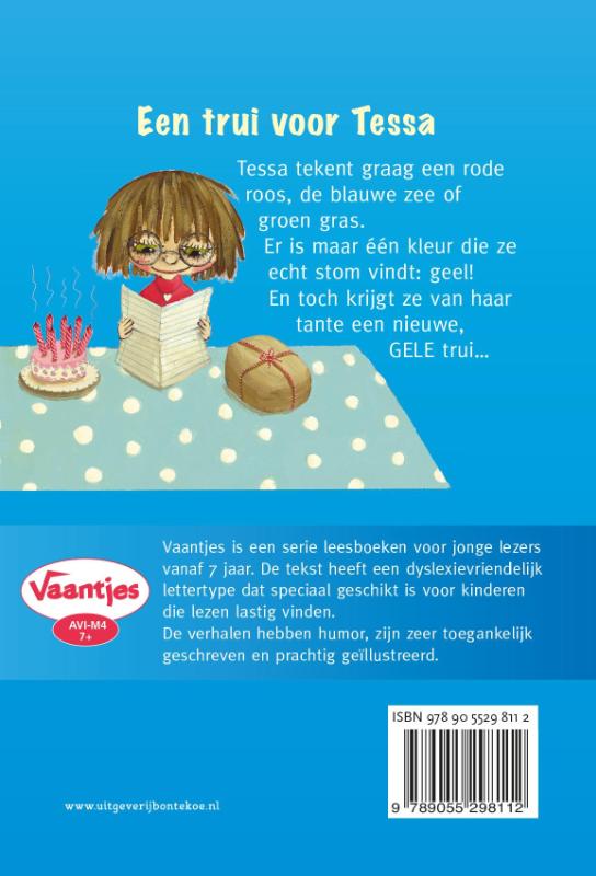Achterkant van Een trui voor Tessa