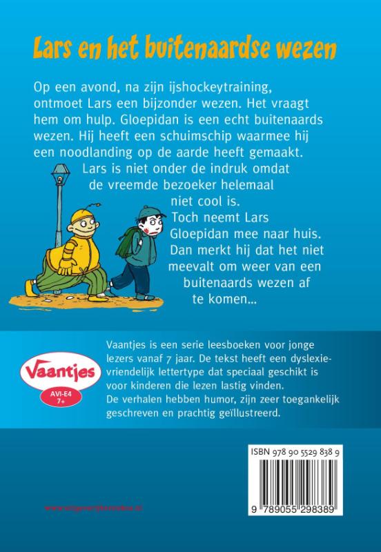 Achterkant van AVI E4
