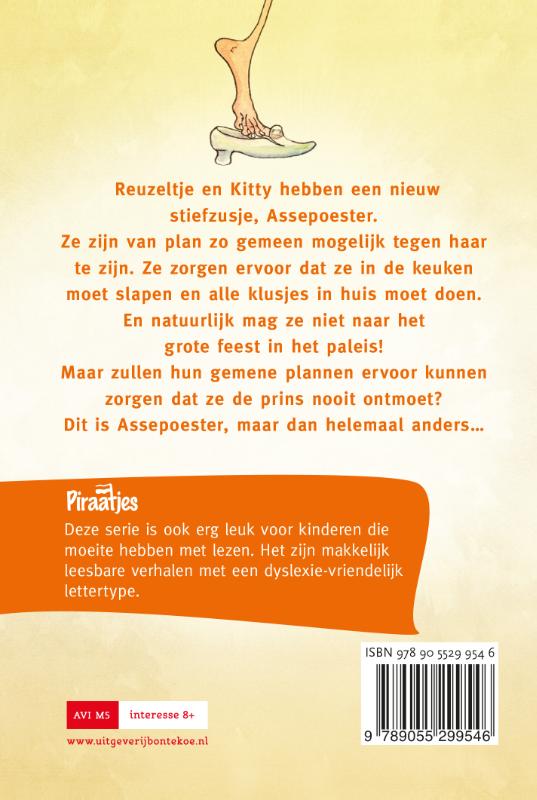 Achterkant van De stiefzussen