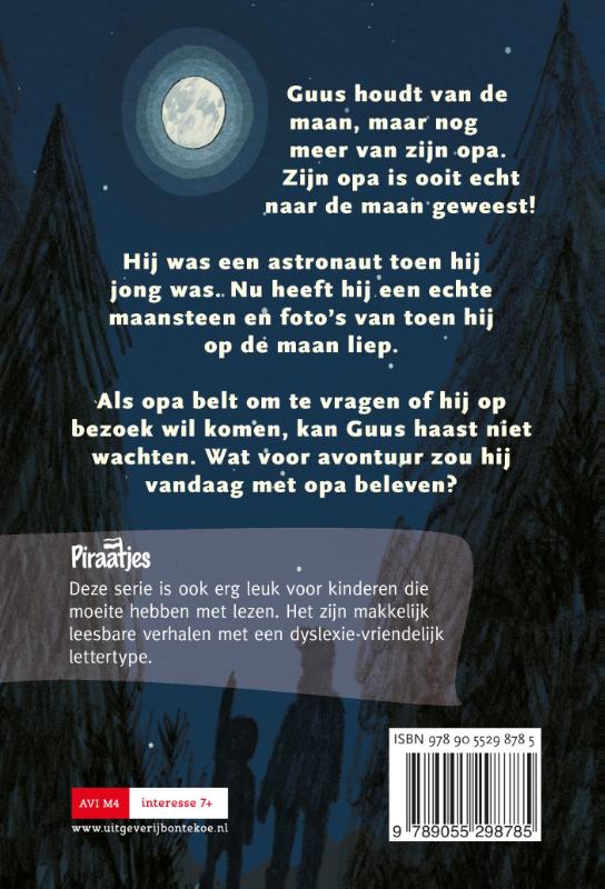 Achterkant van Opa was een astronaut