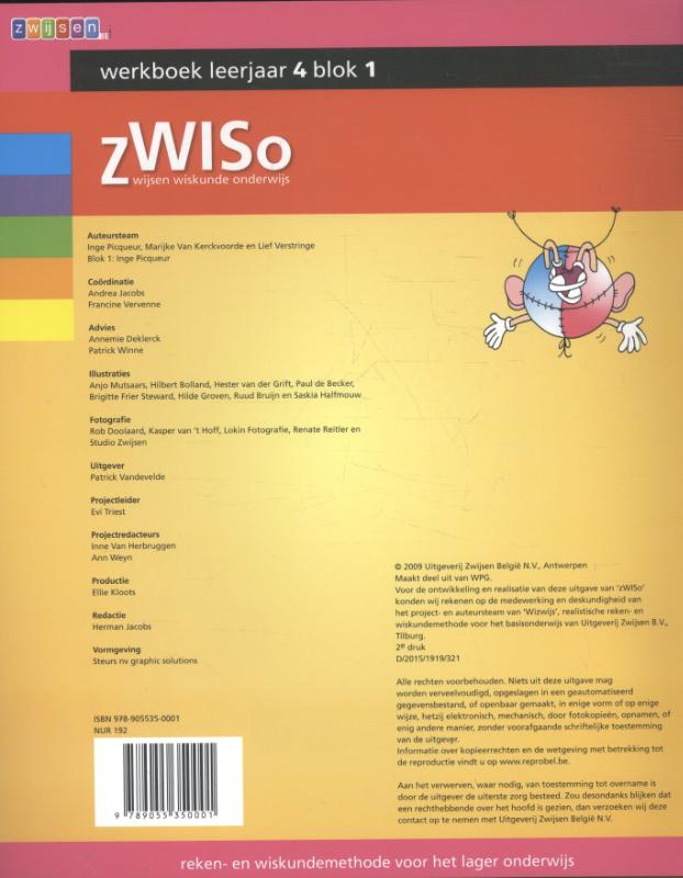 Achterkant van Werkboek