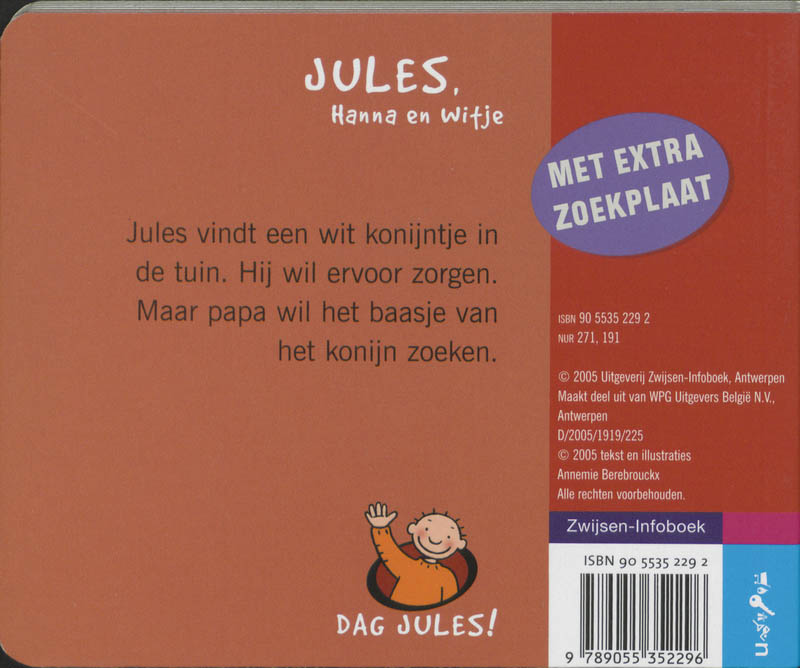 Achterkant van Jules, Hanna en Witje