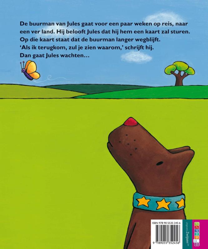Achterkant van Jules wacht