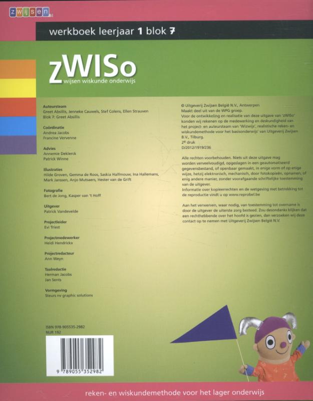 Achterkant van Werkboek
