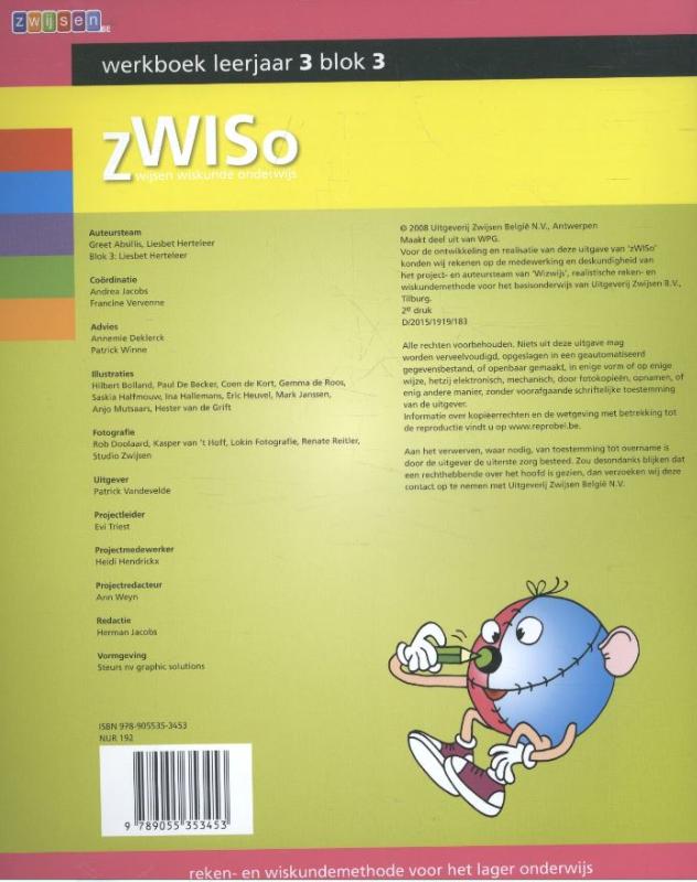 Achterkant van Werkboek