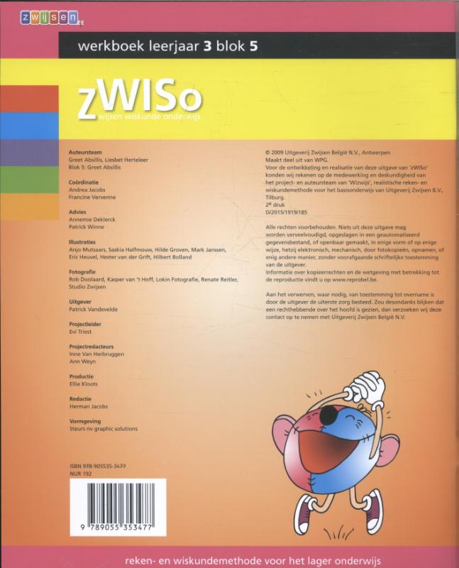 Achterkant van Werkboek
