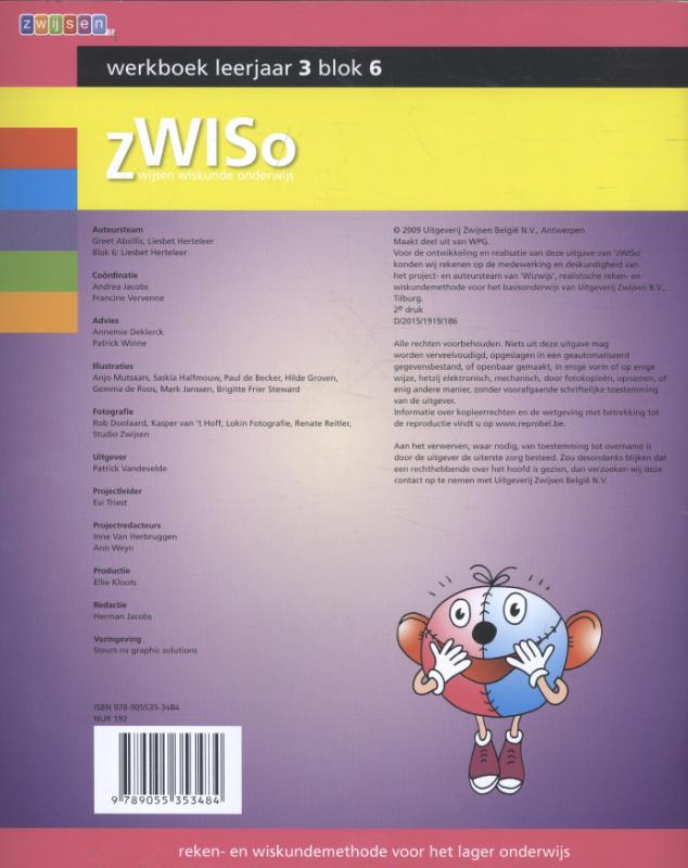 Achterkant van Werkboek