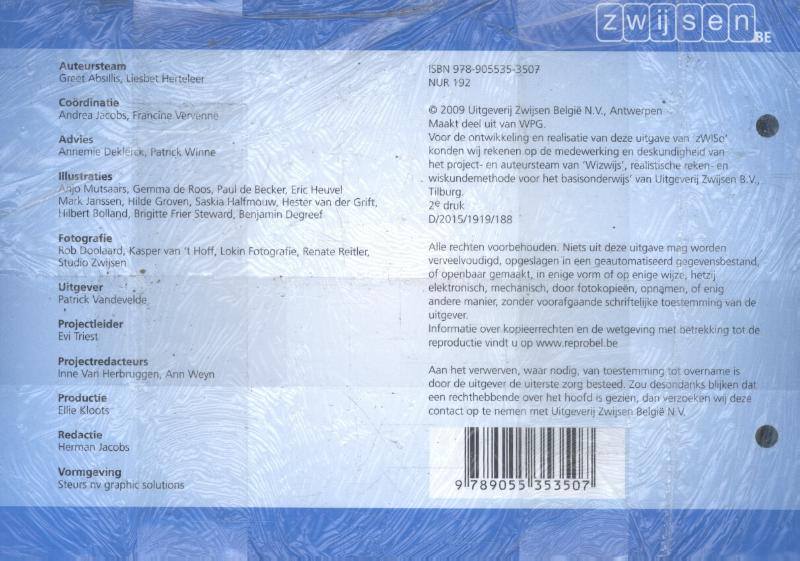 Achterkant van Zwiso scheurblok 3 5 ex