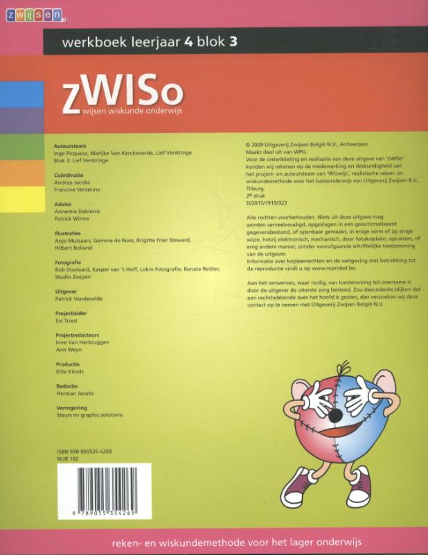 Achterkant van Werkboek