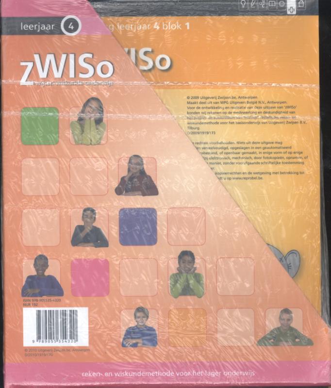 Achterkant van leerjaar 4