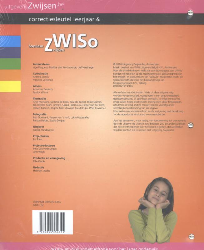 Achterkant van wiskunde onderwijs leerjaar 4