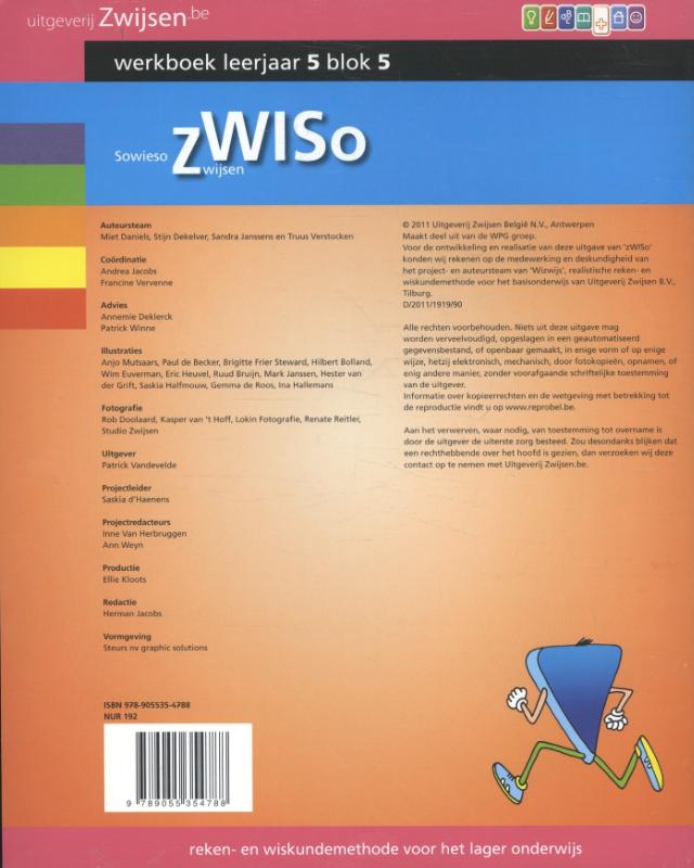 Achterkant van Werkboek