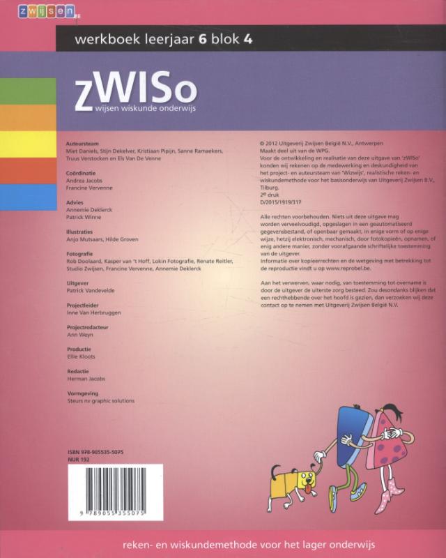 Achterkant van Werkboek
