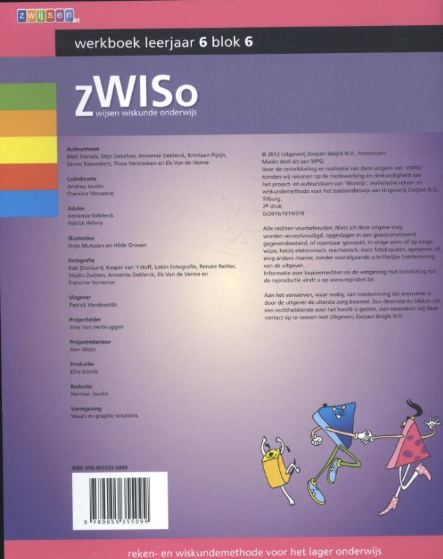 Achterkant van Werkboek