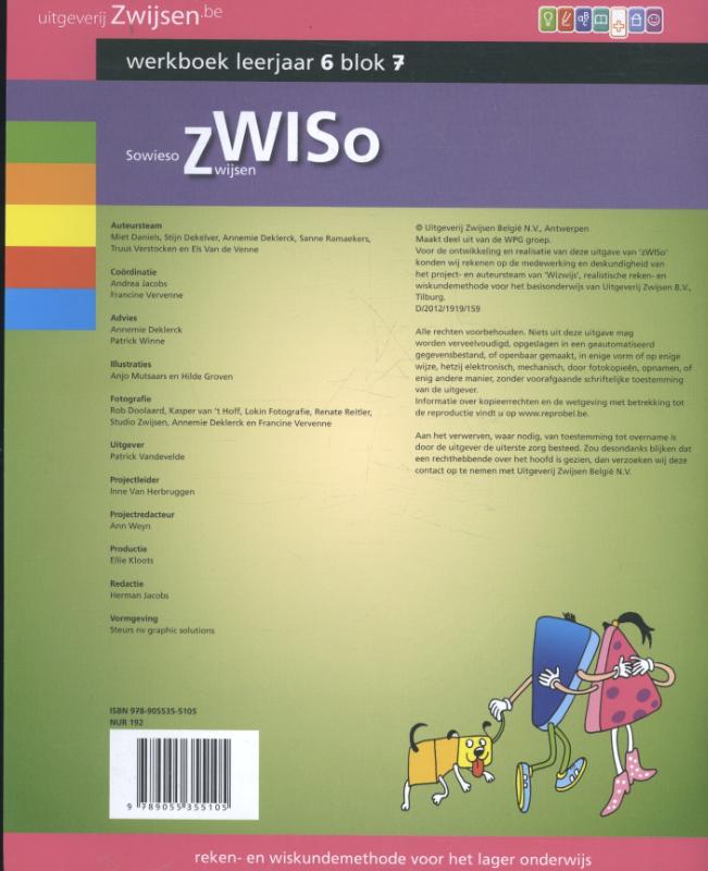 Achterkant van Werkboek