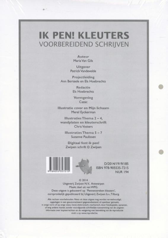 Achterkant van Kopieermap