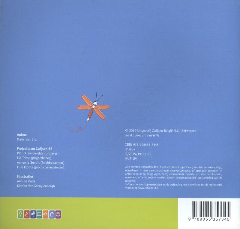 Achterkant van Werkboek 1B