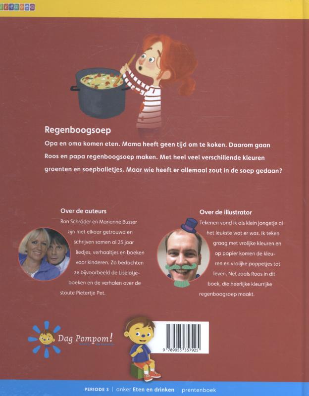 Achterkant van periode 3 Eten en drinken