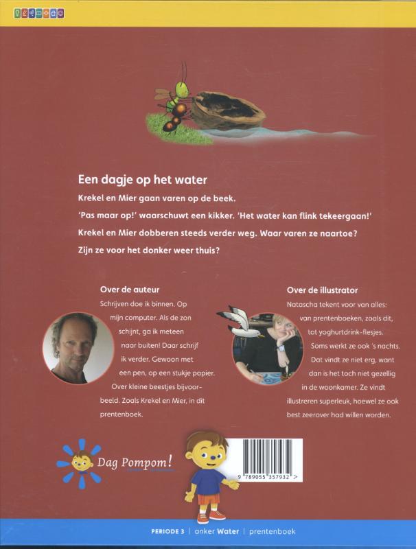 Achterkant van Een dagje op het water
