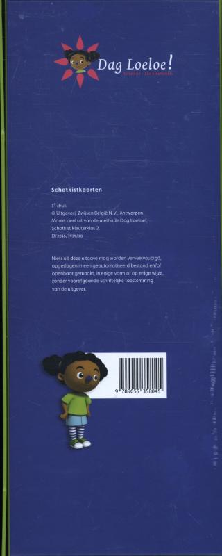 Achterkant van Schatkistkaarten