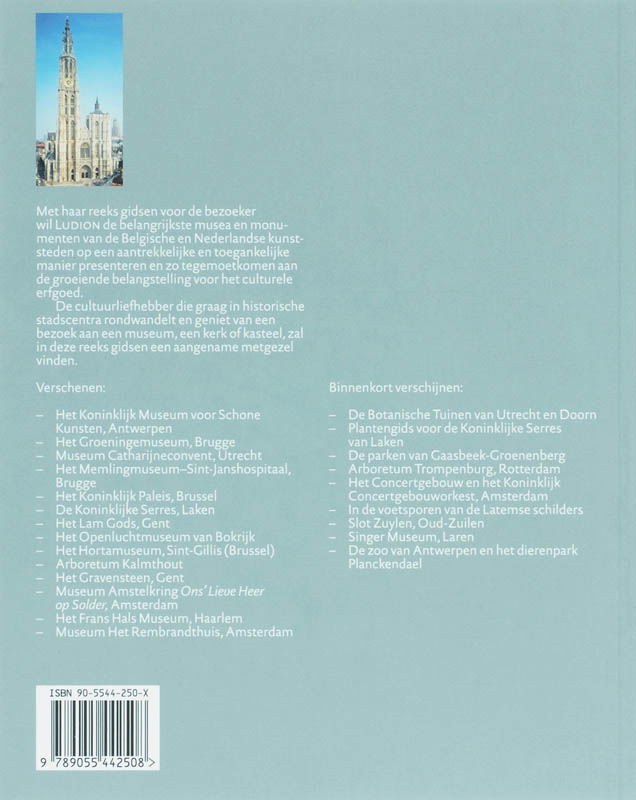 Achterkant van De Onze-Lieve-Vrouwenkathedraal van Antwerpen