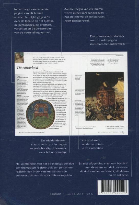 Achterkant van Het Oude Testament