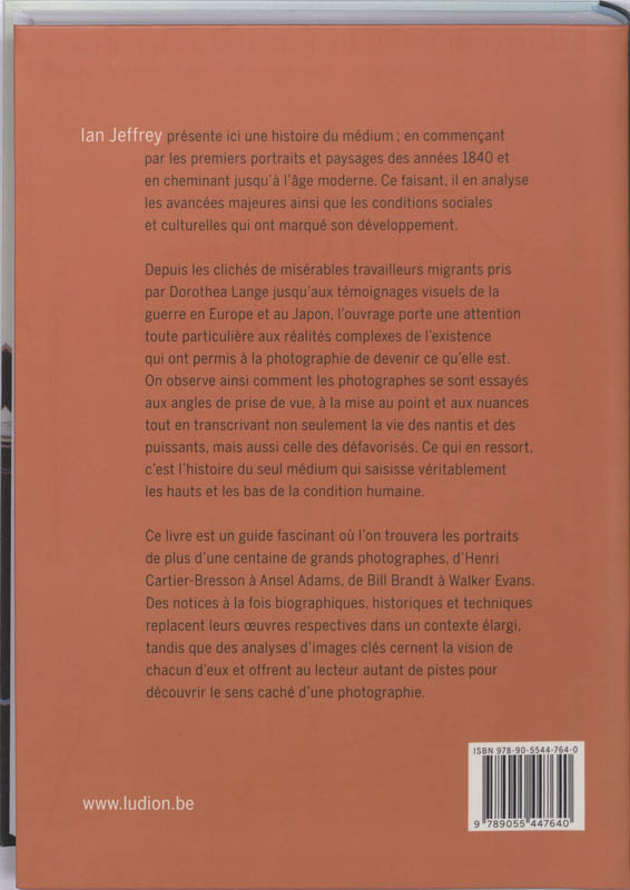 Achterkant van Le sens cache de la photographie