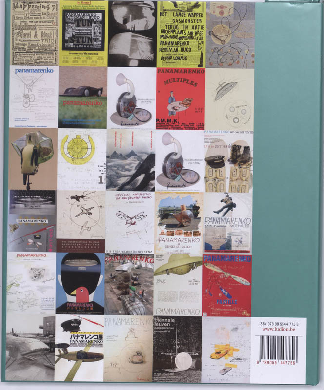 Achterkant van Panamarenko Posters