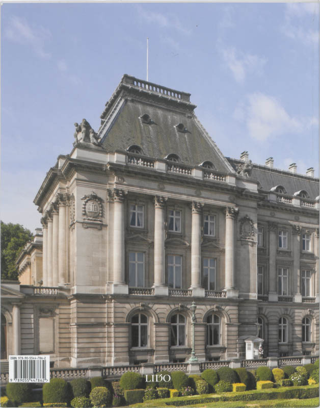 Achterkant van Der Konigliche Palast in Brussel
