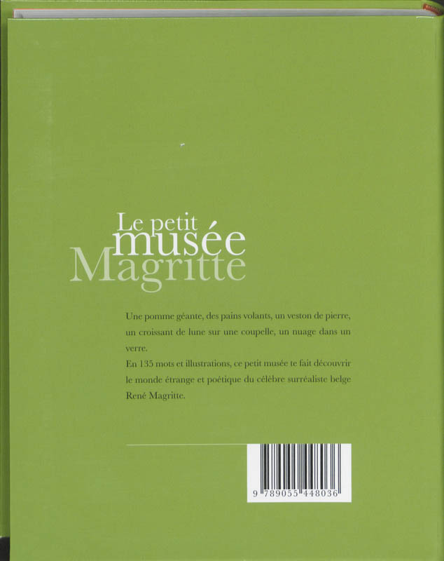 Achterkant van Le petit musée Magritte