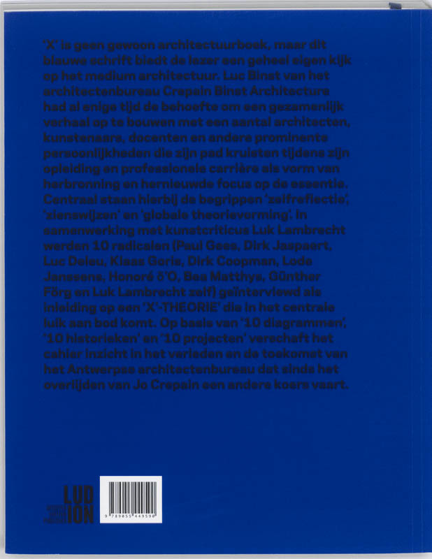 Achterkant van Crepain Binst Architecture