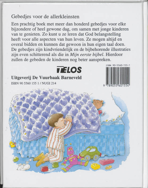 Achterkant van Mijn eerste gebedjes