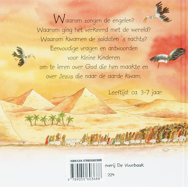 Achterkant van Waarom zongen de engelen?