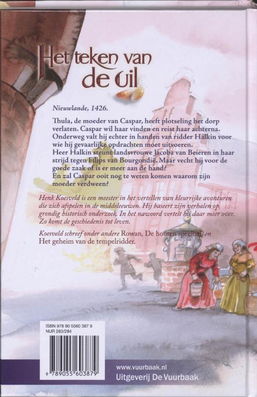 Achterkant van Het teken van de uil