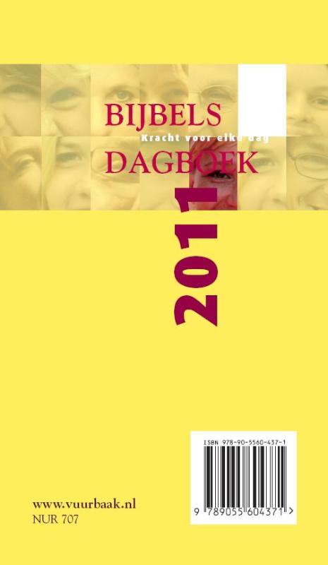 Achterkant van Kracht voor elke dag 2011