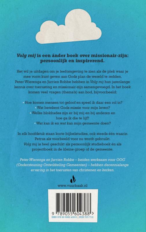 Achterkant van Volg mij
