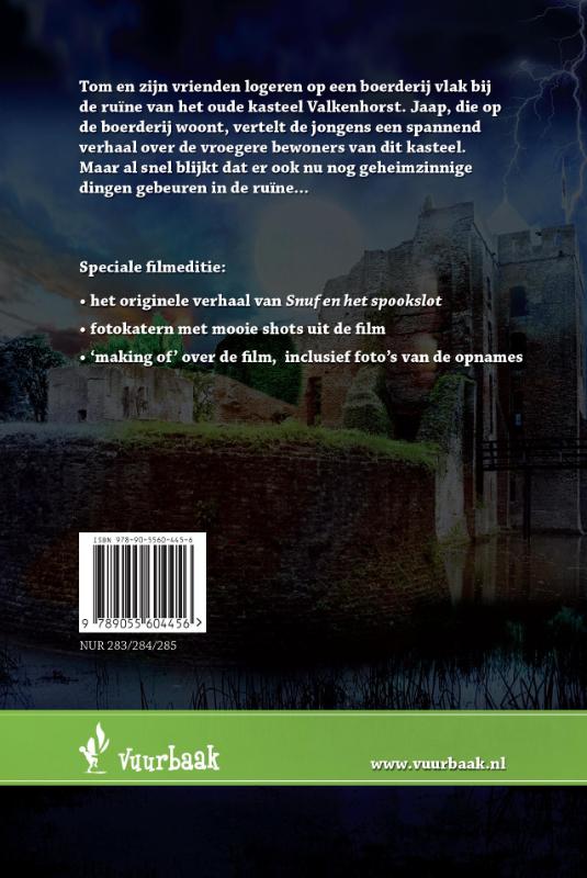 Achterkant van Snuf en het spookslot