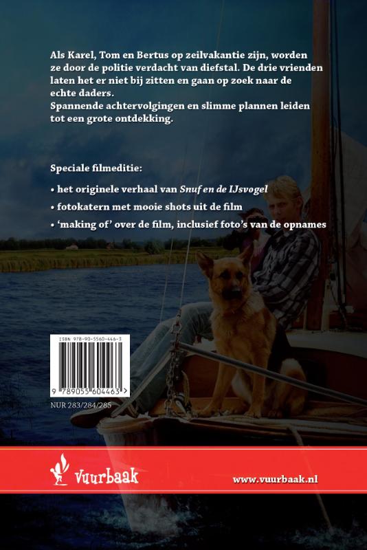 Achterkant van Snuf en de IJsvogel
