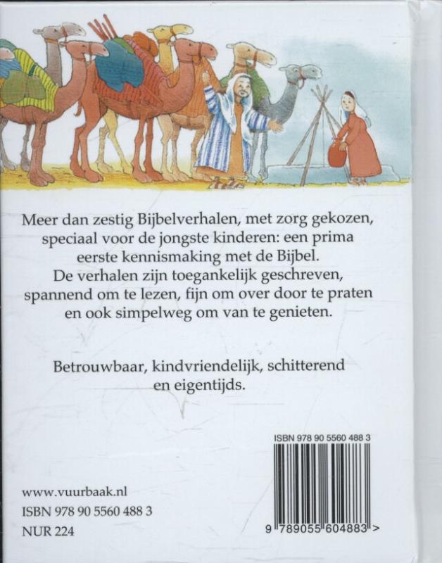 Achterkant van Mijn eerste bijbel