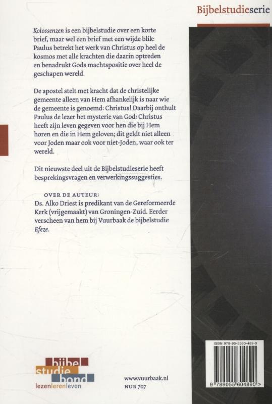 Achterkant van Kolossenzen