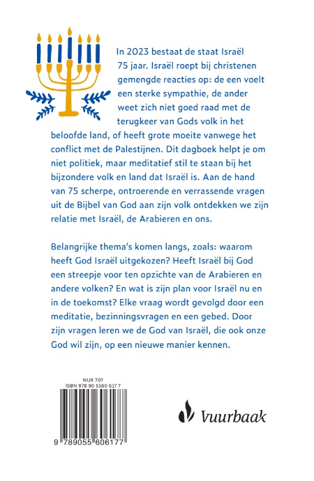 Achterkant van 75 vragen van God aan zijn volk