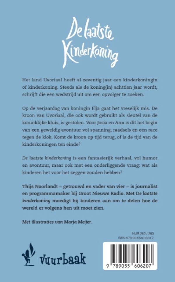 Achterkant van De laatste kinderkoning