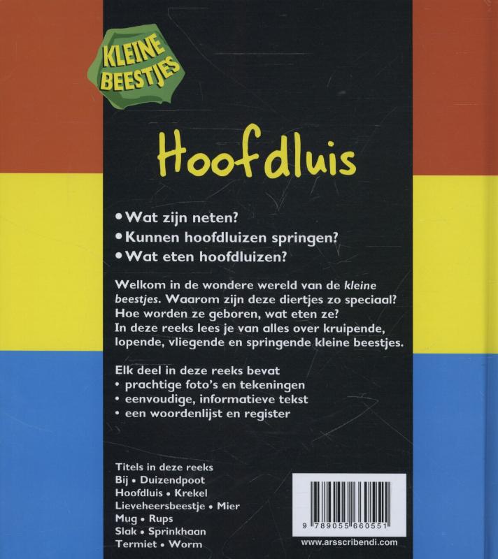 Achterkant van Hoofdluis