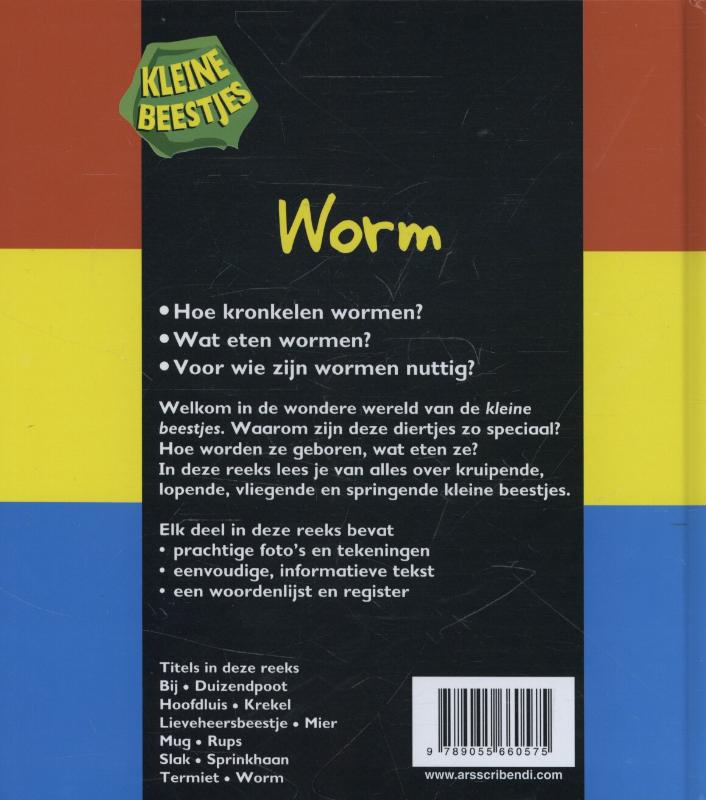 Achterkant van Worm