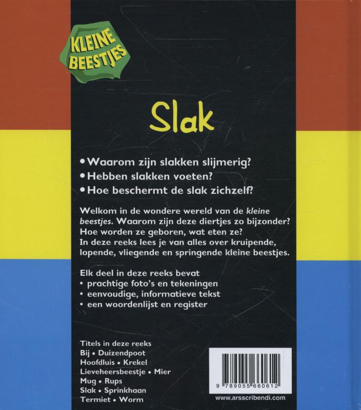 Achterkant van Slak
