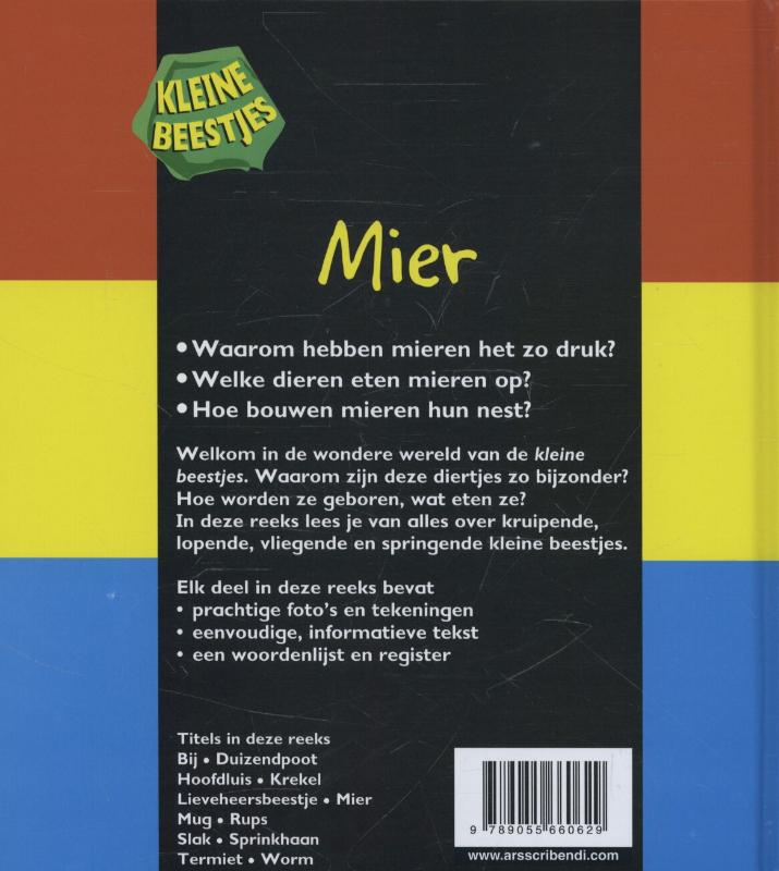 Achterkant van Mier