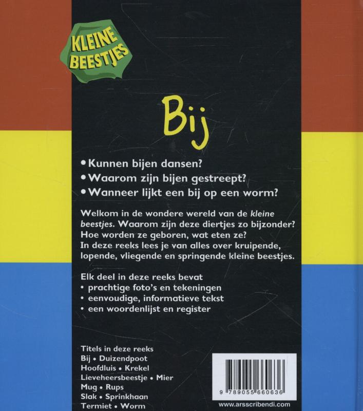 Achterkant van Bij