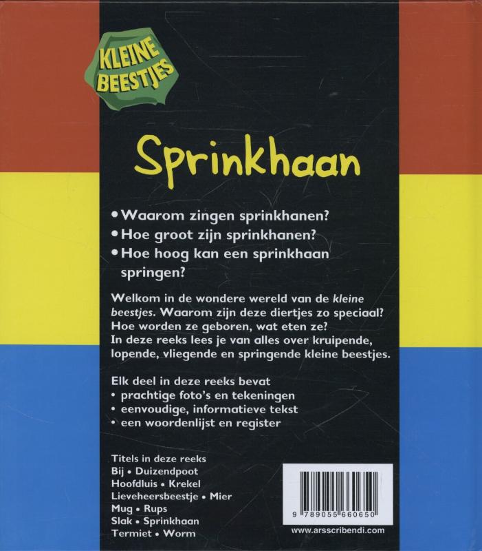 Achterkant van Sprinkhaan