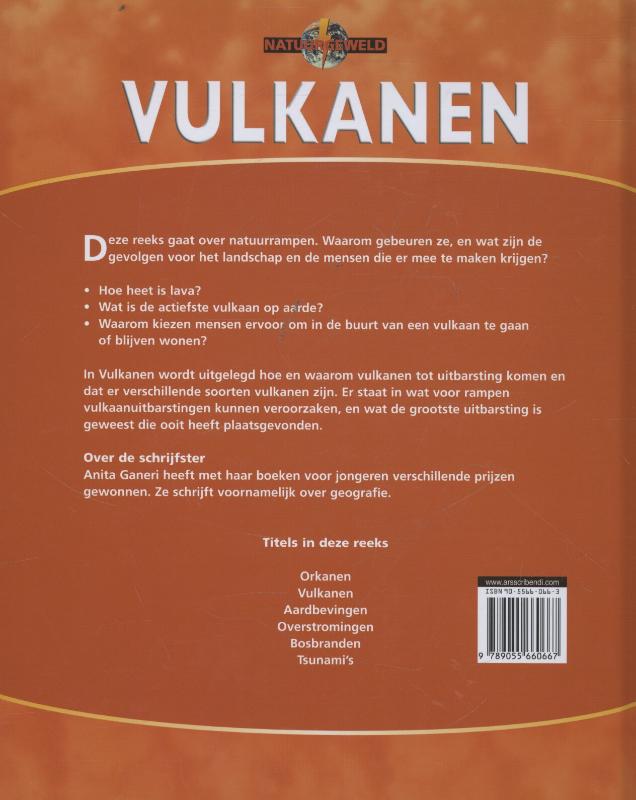 Achterkant van Vulkanen